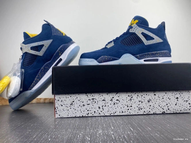 Cheap MAX Jordan Retro 4 (PE) Michigan AJ4-1036660 Air 0727